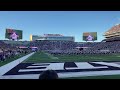 Pledge of Allegiance at K-State Football Game