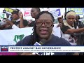 Women group protests against bad governance in Nigeria