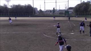 20170225　OP戦　MSH医療専門学校対新日鉄住金広畑　９回裏