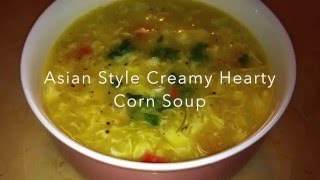 Asian Style Creamy Corn Soup (玉米濃湯)