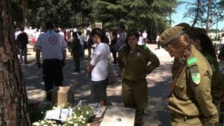 Sirens sound as Israel remembers fallen soldiers, civilians