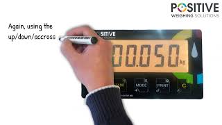 Setting up the Tolerances on the PWS68-d  Weight Indicator.