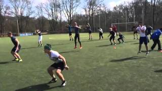 Leverkusen Tornados U16   Speed Training  with Erskine Baker