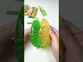 하리보 지렁이 젤리 말랑이 만들기 haribo woems jelly squishy slime nanotape diy giantjelly