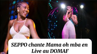 SEPPO chante Mama oh mba en live au Douala music art festival