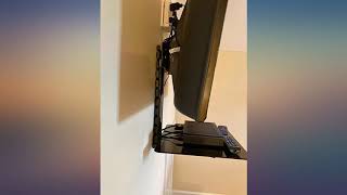 AVF ESL422B-T Tilt and Turn TV Mount with 2 AV Shelves, and Cable Management System review