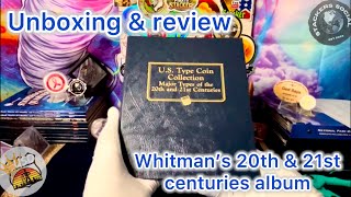 Unboxing \u0026 review: Whitman U.S. Type coin collection 20th \u0026 21st centuries album