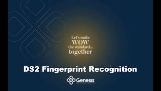 Control4 integration DS2 Fingerprint Recognition