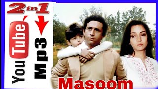 Tujhse Naraz Nahin Zindagi (Female)&( Mel )Film-Masoom, Lata Mangeshkar,  - Gulzar