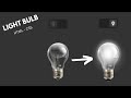 Light Bulb On and Off Toggle Switch Using (HTML/CSS)