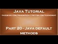 Java default method