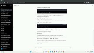 docker run python command