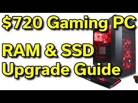 CyberPowerPC - $720 - i5-7400 | Upgrade RAM & SSD | How-To Guide CyberPowerPC - $720 - i5-7400 | Upgrade RAM & SSD | How-To Guide