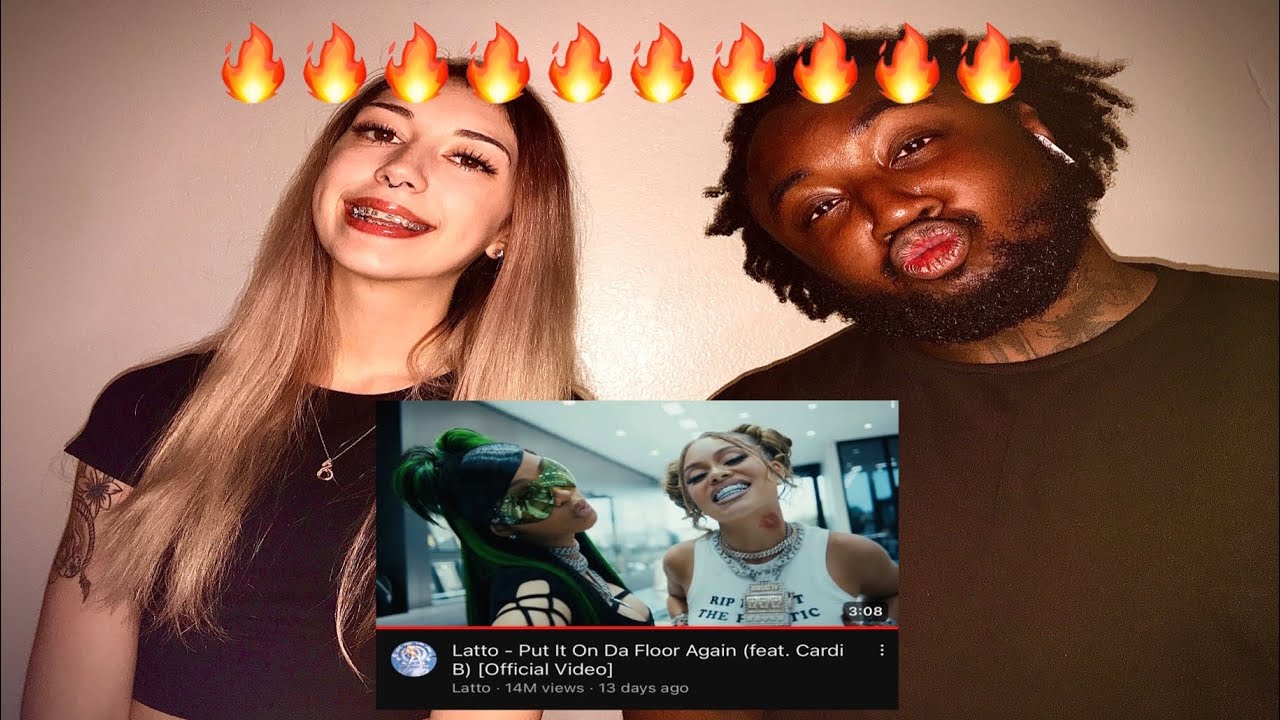 COUPLE REACTS To Latto - Put It On Da Floor Again (feat. Cardi B) # ...