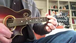 Wagon Wheel, mandolin, tutorial in 2 keys