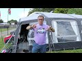 using kampa dometic storm straps