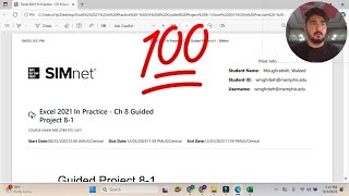 Excel 2021 In Practice - Ch 8 Guided Project 8-1 #ch8guidedproject8-1 #InPracticeCh8