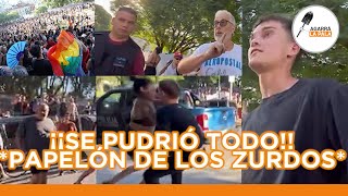 PAPELÓN NACIONAL DE LOS ZURDOS EN LA MARCHA LG8T ¡SE PUDRIÓ TODO EN LEZAMA!