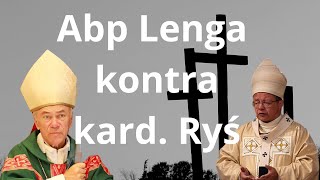 Ks. abp Jan Paweł Lenga o nadużyciach kard. Rysia