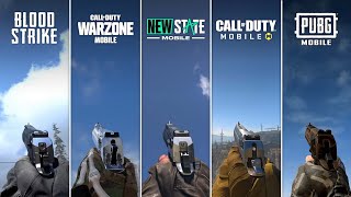 Project BloodStrike VS Warzone Mobile VS New State Mobile VS Call of Duty Mobile VS PUBG Mobile