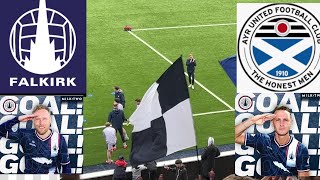 Falkirk fc v Ayr United top table clash at the Falkirk Stadium