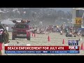 Beach Enforcement For July 4th