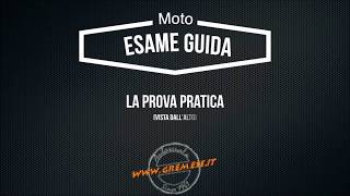 Autoscuola Gremese - Video Esame moto visto dall'alto