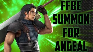 FFBE (JAPAN) Summon for angeal