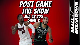 Heat vs Celtics Game 2 LIVE Post Game Show