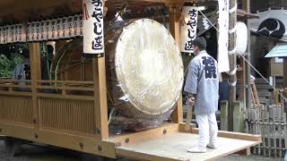 2022年　静岡県湖西市古見地区「古見八幡神社例祭」奉納太鼓