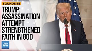 Trump Calls For 'Return Of Religion To Our Lives' In Nat'l Prayer Breakfast Speech|Dawn News English