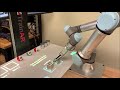 Universal Robots with Light Guide Systems - Fun Demonstration of Manufacturing Technology