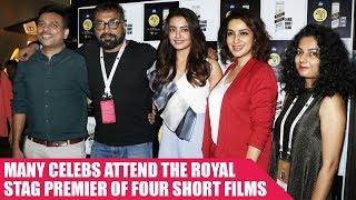 Celebs attend the Royal Stag Barrel Select Large Short Films ceremony