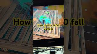 How to take 0 fall damage in #Fortnite with shield keg #shorts #foryoupage #foryou #trend