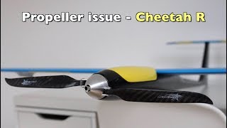 Staufenbiel Cheetah R - Stock Propeller Issue