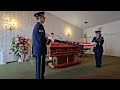 Military Honors at dad's funeral 8-4-24!