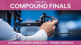 Compound highlights [ENGLISH] | Antalya 2018 Hyundai Archery World Cup stage 2