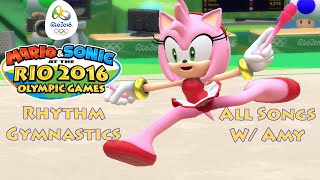 Mario & Sonic at the Rio 2016 Olympic Games: Rhythm Gymnastics (All Songs w/ Amy)