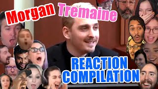 People React to Morgan Tremaine answers - Compilation - Reactions