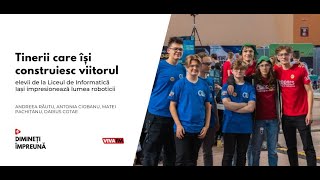 Elevii de la Liceul de Informatică Iași impresionează lumea roboticii