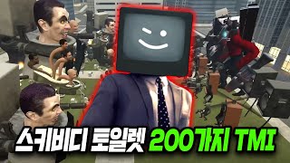 당신은 몰랐던 '스키비디 토일렛' 200가지 TMI [1차 완벽 정리]