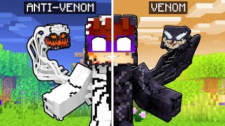 Minecraft... MAS SOU METADE VENOM e METADE ANTI-VENOM!