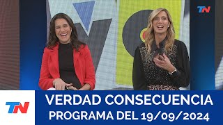 VERDAD CONSECUENCIA (Programa completo del 19/09/2024)