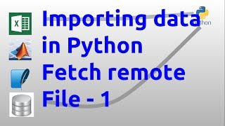 Importing data in python - Fetch remote File - 1