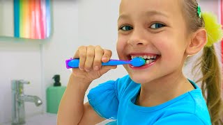 Brush Your Teeth Song | Healthy Habits for Kids + More Children Songs | Maya and Mary