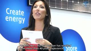 The front lines of Panasonic's energy solutions - Intersolar Europe 2012 -