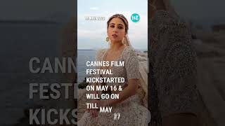 Sara Ali Khan Embraces Modern Indian Fashion At Cannes | Watch