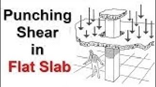 Why flat slab failure by punching Shear ?