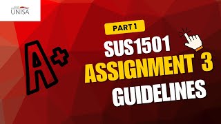 SUS1501 Assignment 3 ( FULL GUIDELINES ) SEMESTER 2 [2025]