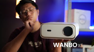 Review Wanbo X5 Projector Lengkap, Ungkap Misteri ANSI Besar yang ternyata teknik marketing!